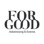 For good advertising & events logo